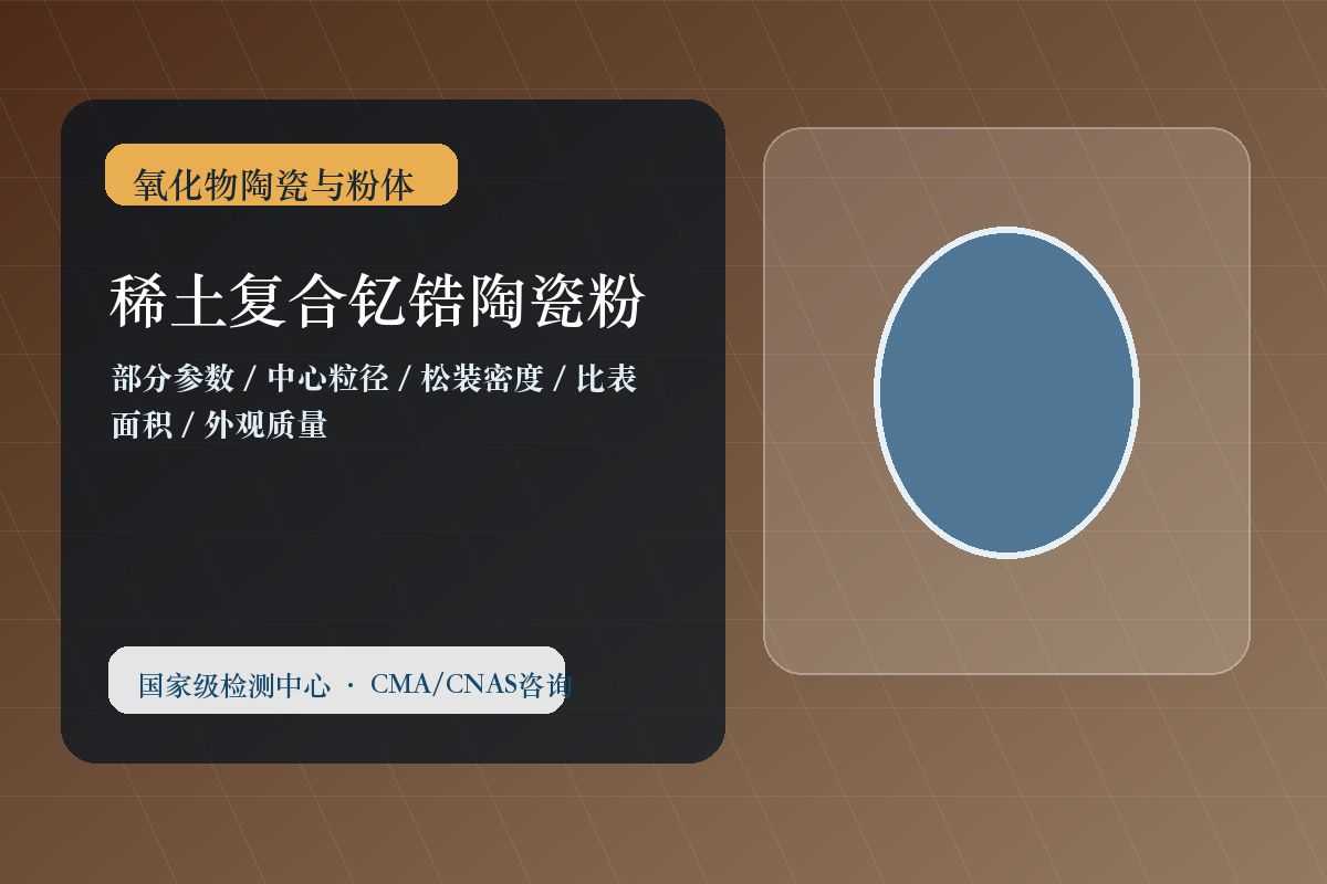 稀土复合钇锆陶瓷粉