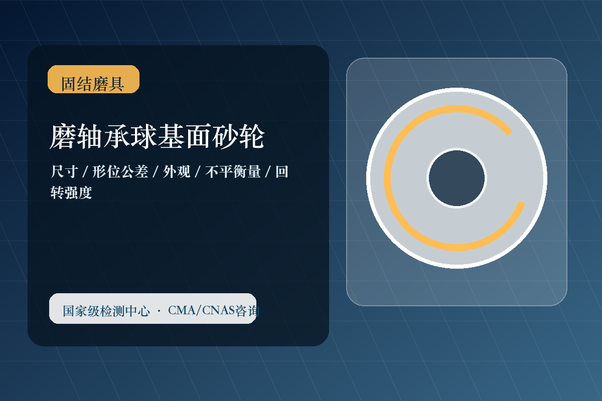 磨轴承球基面砂轮