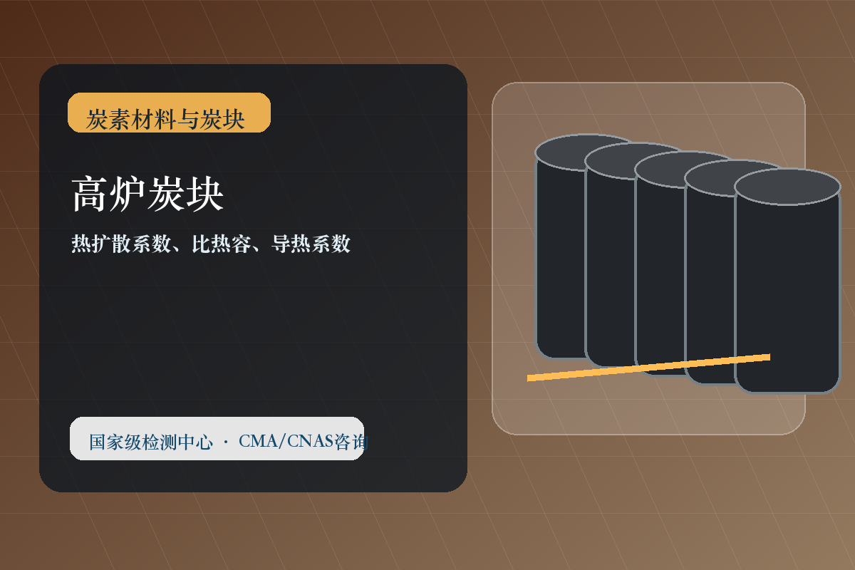 高炉炭块
