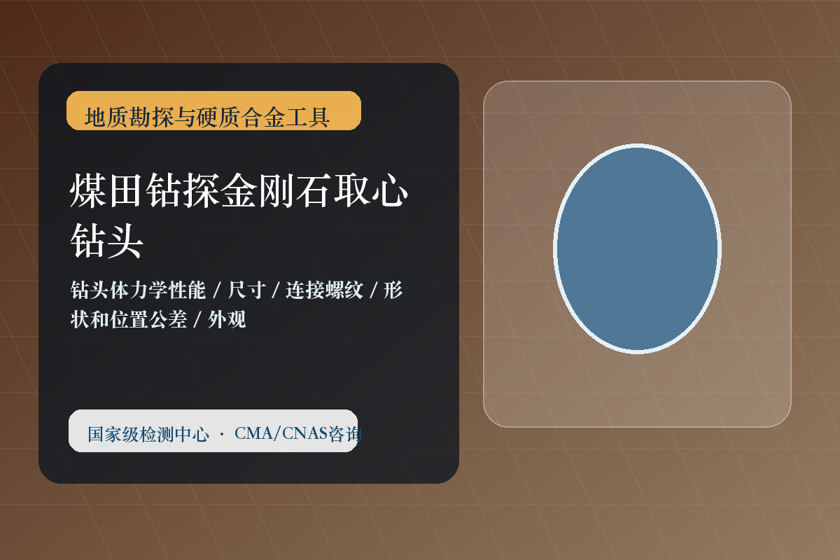 煤田钻探金刚石取心钻头
