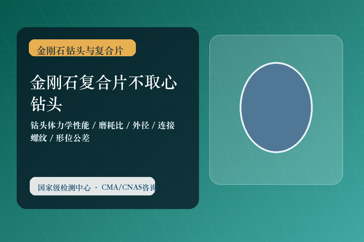 金刚石复合片不取心钻头