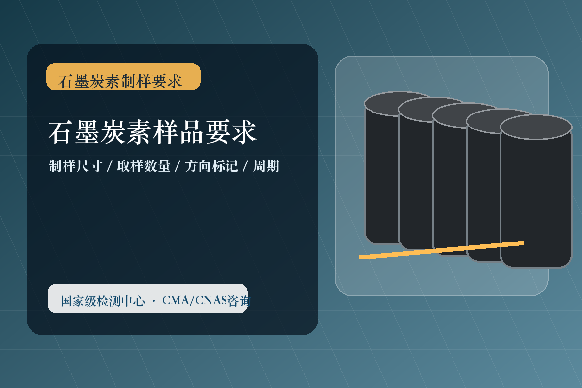 石墨炭素样品要求