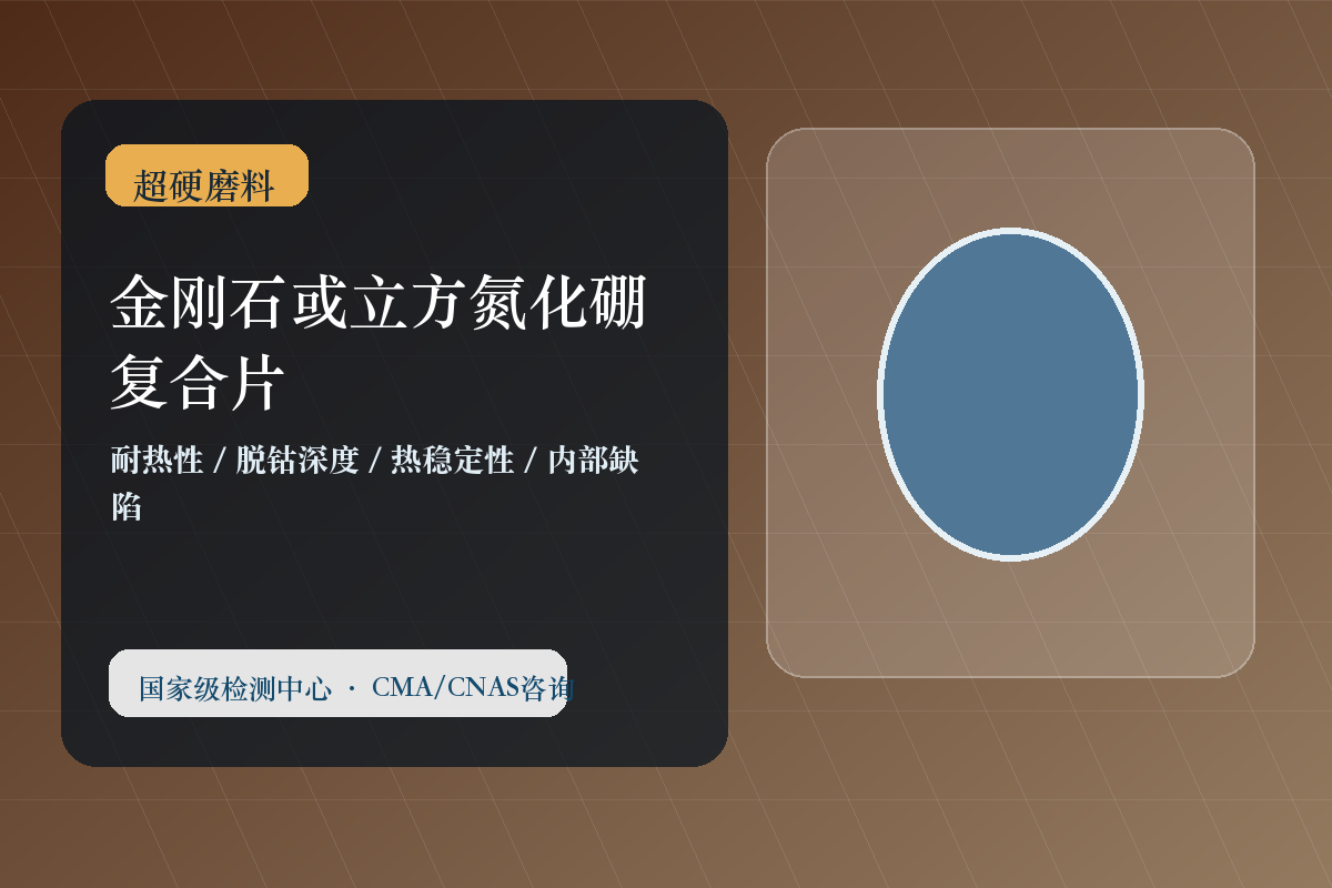 金刚石或立方氮化硼复合片