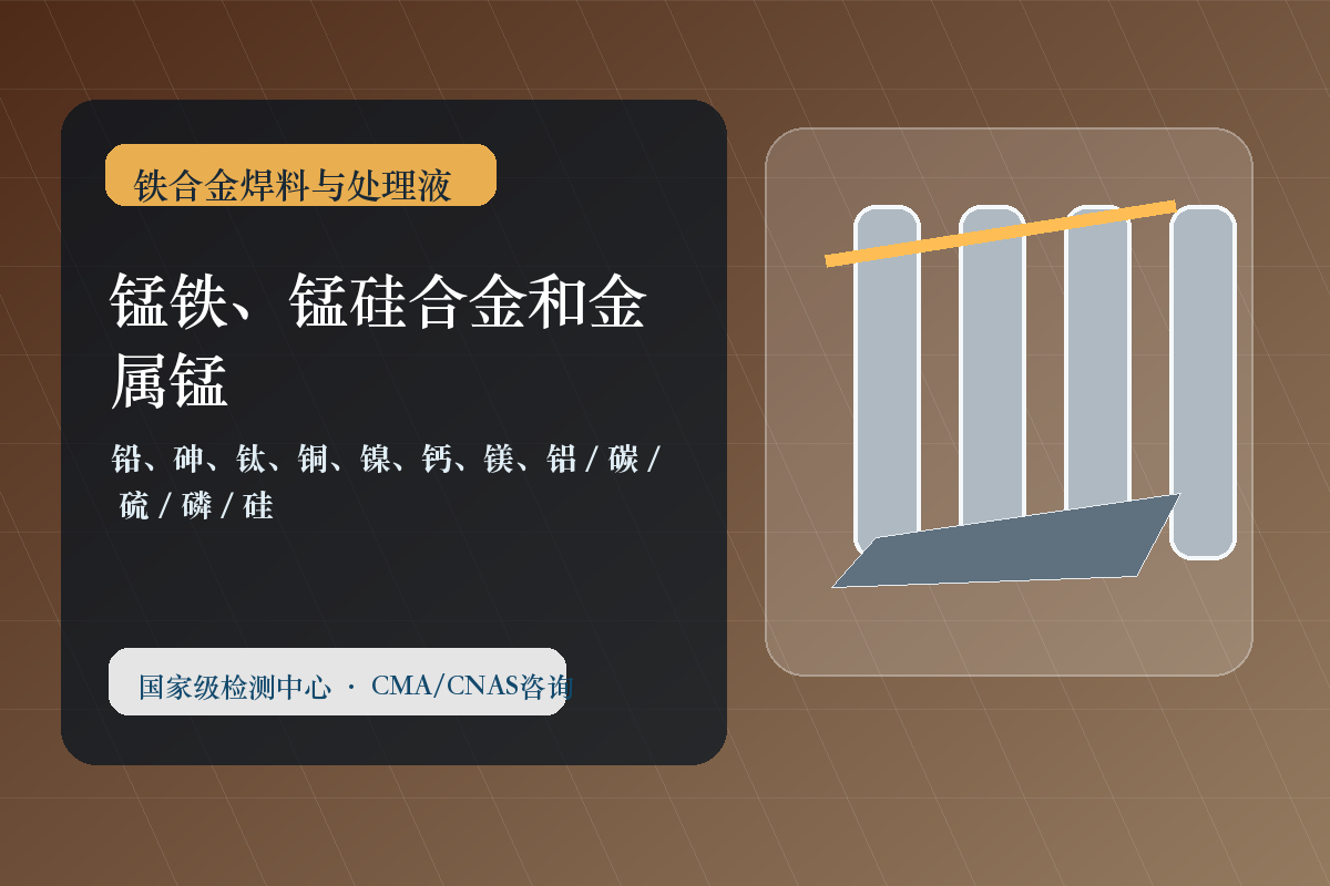 锰铁、锰硅合金和金属锰