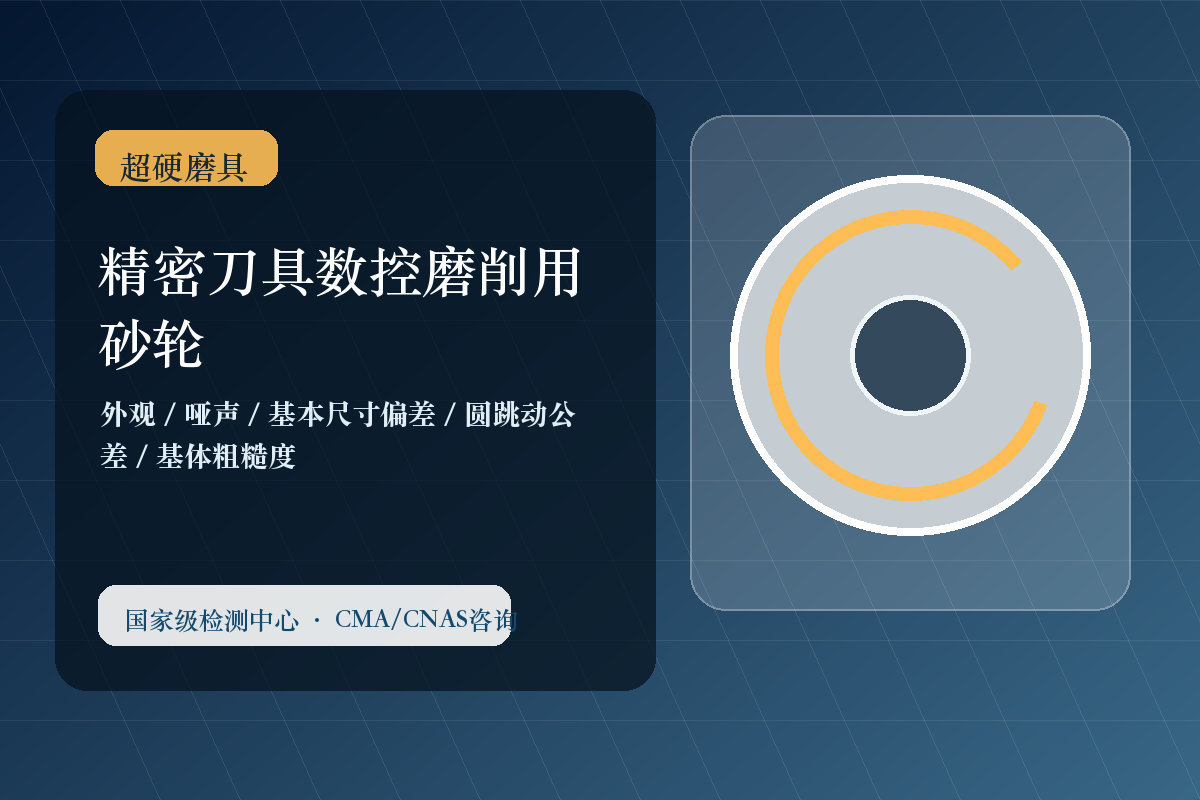 精密刀具数控磨削用砂轮
