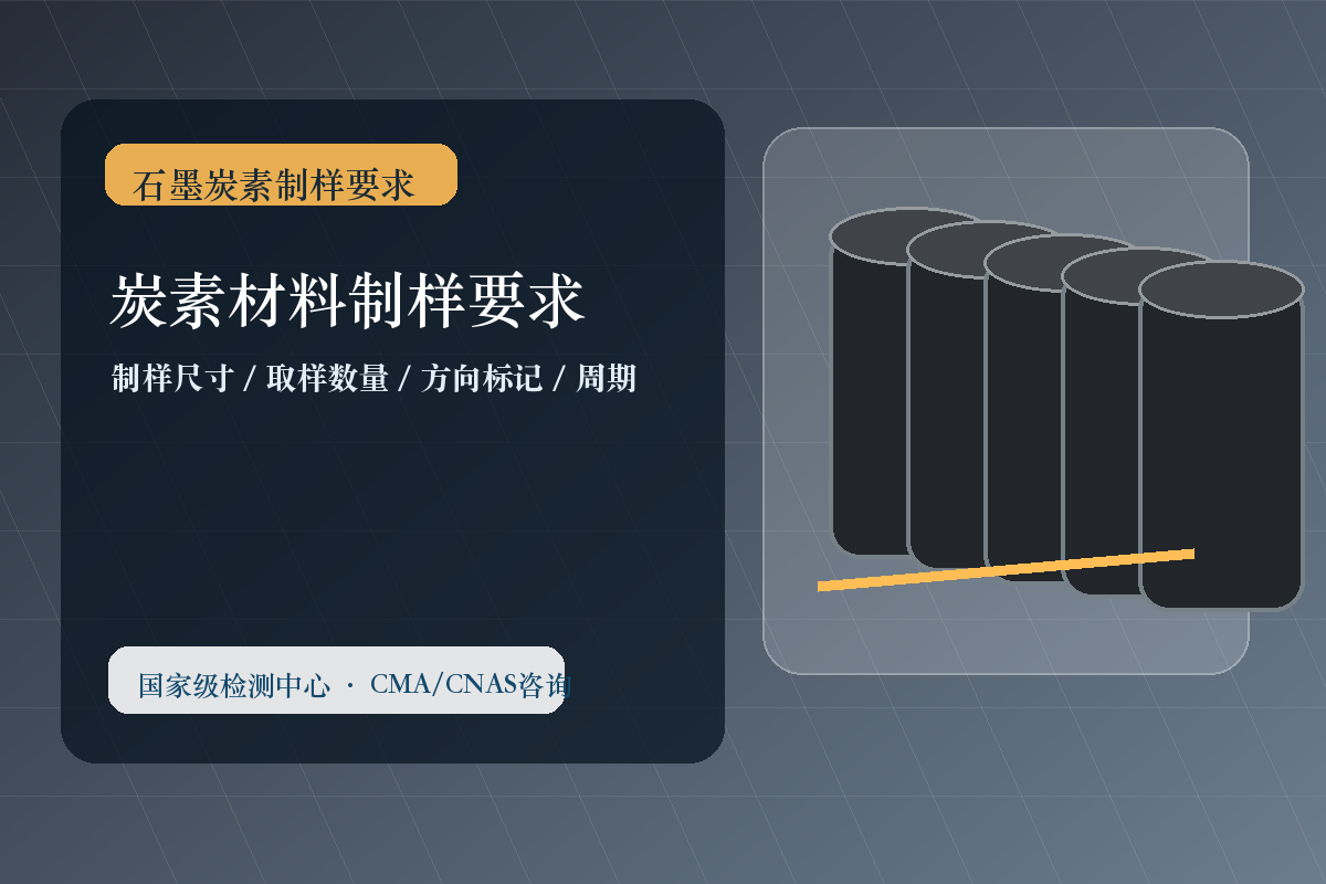 炭素材料制样要求