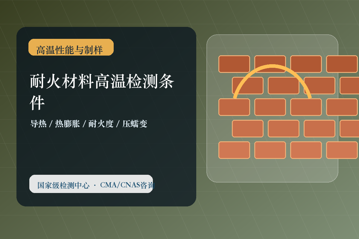 耐火材料高温检测条件